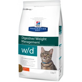 Hill's PD w/d корм для кошек при сахарном диабете 1,5 кг